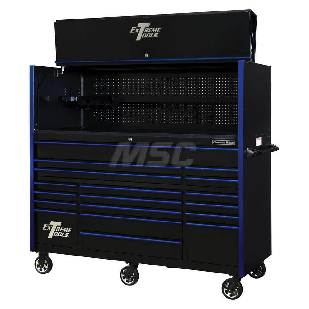 Tool Storage Combos & Systems, Type: Roller Cabinet with Hutch Combo , Drawers Range: More than 15 Drawers , Number of Pieces: 2.000  MPN:RX723020HRKU