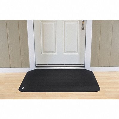 ADA Compliant Ramp Matte Black 2 1/4 H MPN:MRAEZ2150