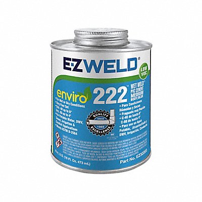 Pipe Cement 16 fl oz Blue MPN:EZ32203N