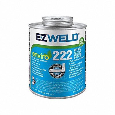 Pipe Cement 32 fl oz Blue MPN:EZ32204N