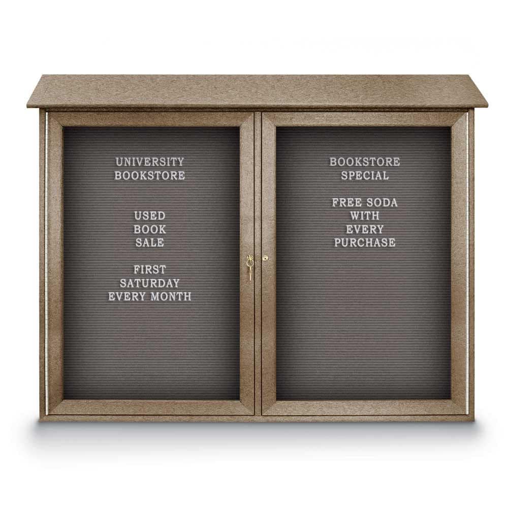 Enclosed Letter Board: 45