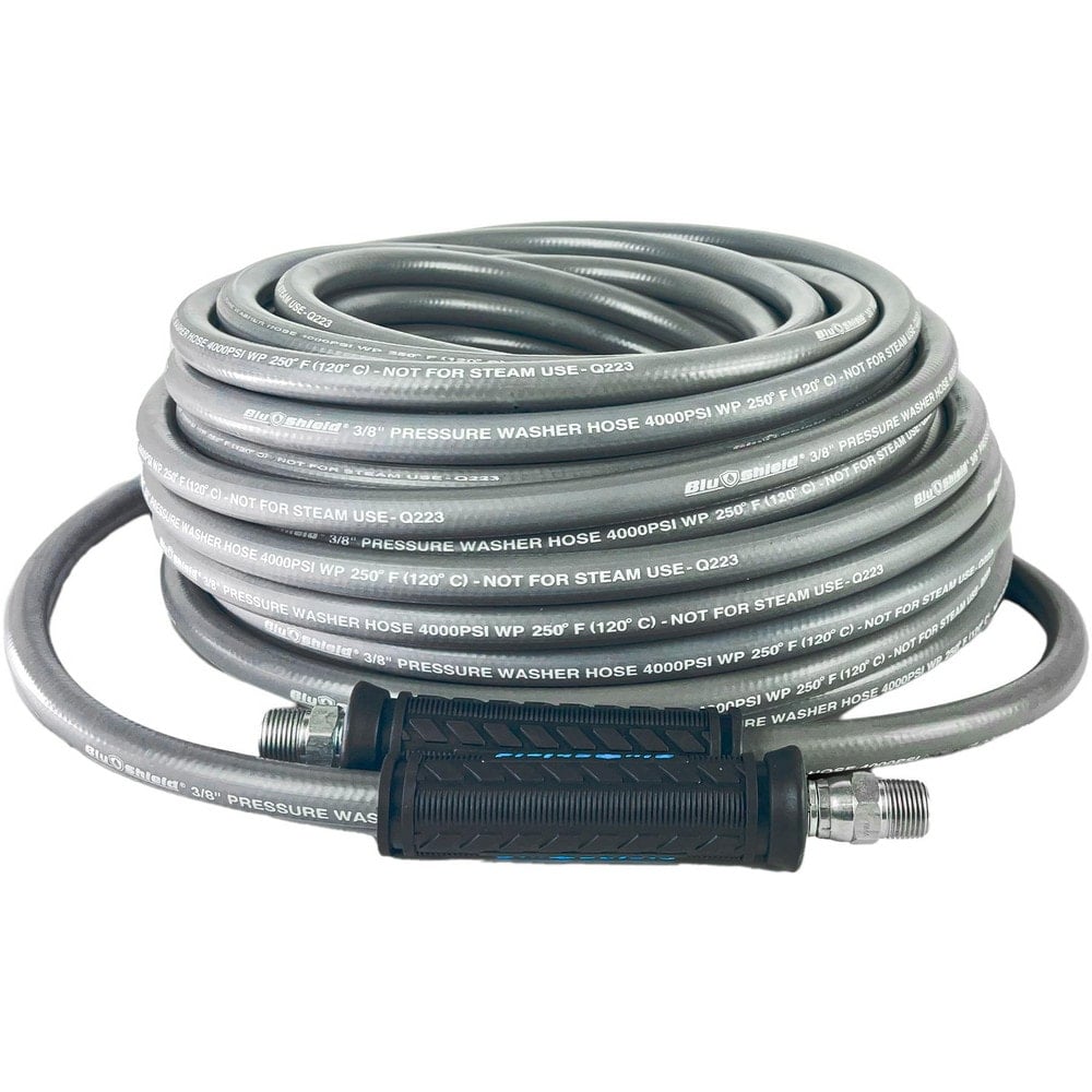 High Temperature & High Pressure Hose, Hose Length: 100ft , Hose Inside Diameter: 0.375in , Hose Outside Diameter: 17mm , Hose Material: Rubber  MPN:PWSW38100