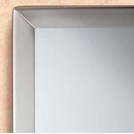 Bobrick® Tempered Glass Channel-Frame Mirror - 18