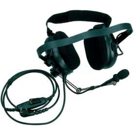 Heavy Duty Noise Reduction Headset Boom Mic & In-Line PPT OTH KHS-10-OH