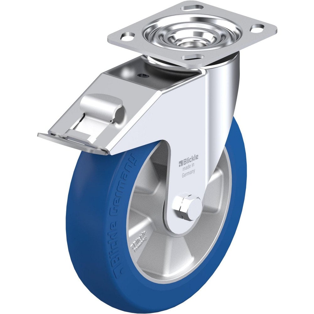 Top Plate Casters, Mount Type: Plate , Number of Wheels: 1.000 , Wheel Diameter (Inch): 8 , Wheel Material: Synthetic , Wheel Width (Inch): 2  MPN:932154