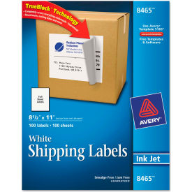 Avery® Shipping Labels With TrueBlock Technology 8-1/2