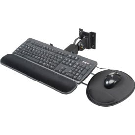 GoVets™ Flip-Up Keyboard & Mouse Tray For Orbit Workstation 966250