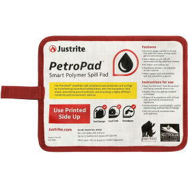 Justrite® PetroPad™ Smart Polymer Spill Pad 24