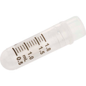 CELLTREAT® 1.8ml CF Cryogenic Vial Internal Thread Round-Bottom Sterile 100/Case 229914