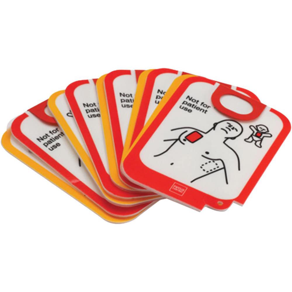 Defibrillator (AED) Accessories, Type: Defibrillator Training Pads , Number Of Batteries: 1 , Batteries Included: Yes , Color: Black  MPN:11250-000140