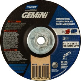 Norton 66252832390 Gemini Grinding Wheel 6