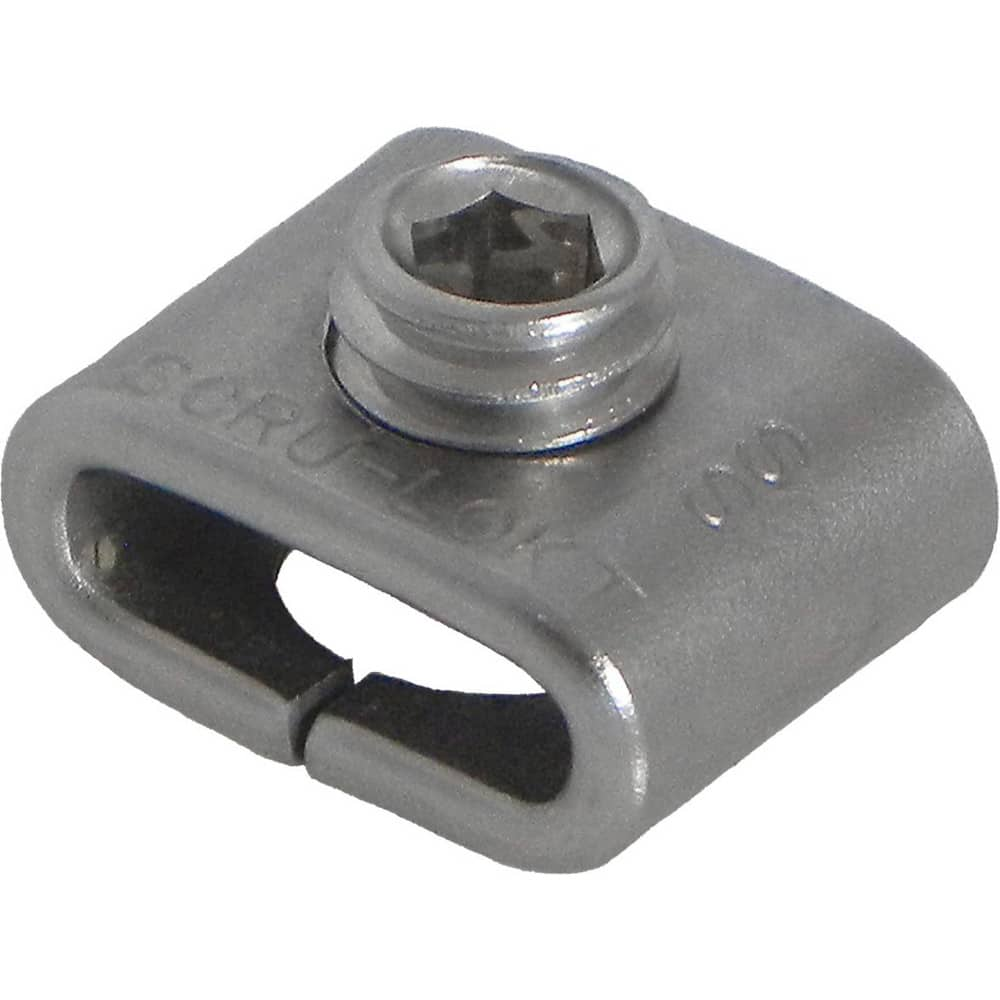 Band Clamps & Buckles, Buckle Type: Scru-Lokt Buckle , Material: Stainless Steel  MPN:C72299