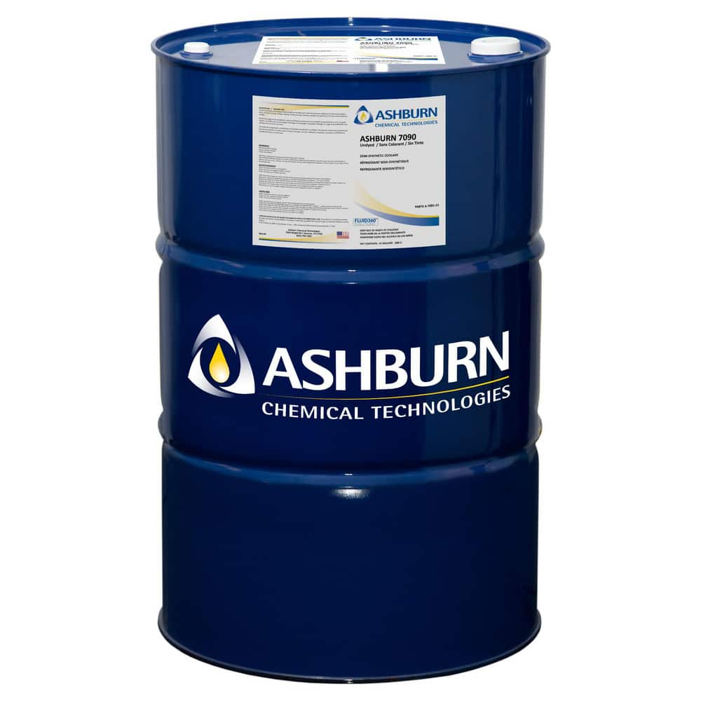 ASHBURN 7090 Semi-Synthetic Coolant Undyed 55 Gallon Drum MPN:A-7091-55