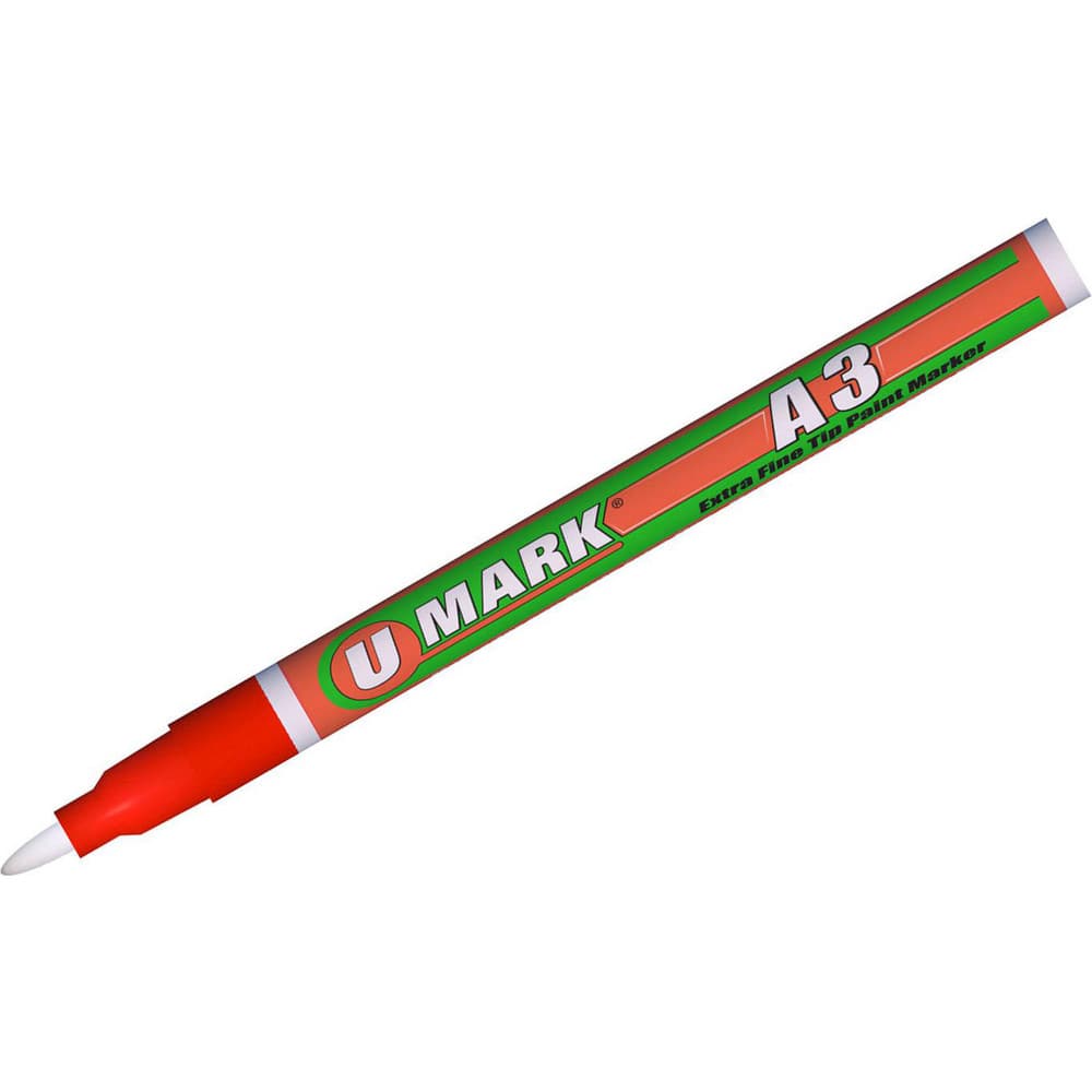 Markers & Paintsticks, Marker Type: Liquid Paint Marker, Tip Shape: Point, Color: Red, Ink Type: Xylene-free, Alcohol Base, Fade Resistant, Water Resistant MPN:10104XFL