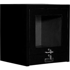 GoVets™ Countertop CRT Computer Cabinet Black 294BK607