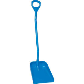 Vikan® 56013 Ergonomic Shovel- Large Blade Blue 56013