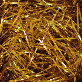 PreciousMetal™ Crinkle Paper Shreds 10 lbs. Gold CPPM10B