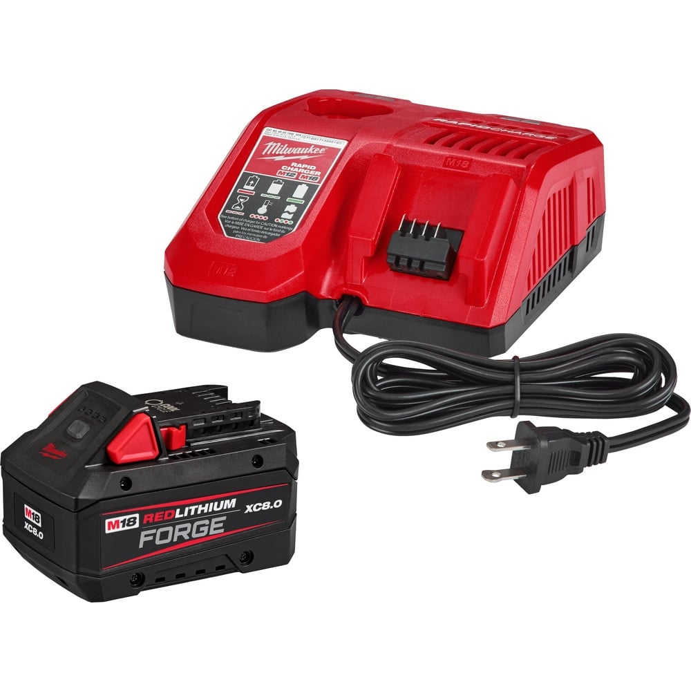 Power Tool Chargers, Voltage: 18V , Power Source: Li-Ion Battery , For Use With: M18 System , Batteries Included: Yes , Battery Chemistry: Lithium-ion  MPN:48-59-1881