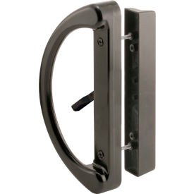 Primeline Products C 1224 Sliding Glass Door Handle Black Mortise Style C 1224