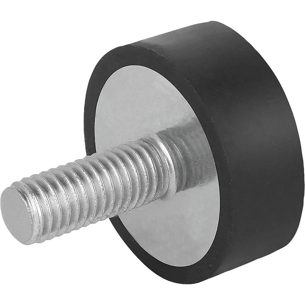 Vibration Isolators, Isolator Type: Standard Deflection , Insert Material: Stainless Steel , Isolator Material: Natural Rubber , Maximum Load Capacity: 49.46  MPN:K0571.020015551