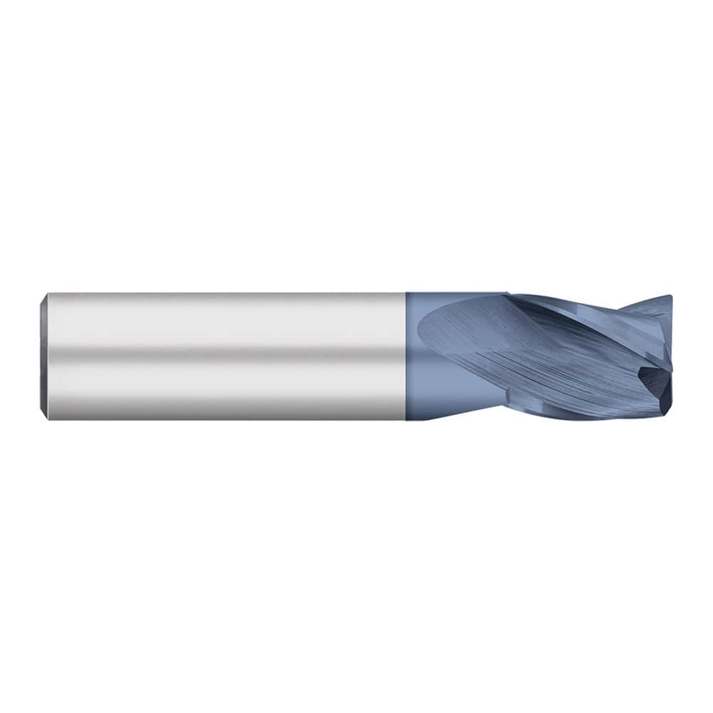 Corner Radius & Corner Chamfer End Mills, Mill Diameter (Inch): 1/4 , Mill Diameter (Decimal Inch): 0.2500 , Number Of Flutes: 3 , Length of Cut (Inch): 1/2  MPN:TC16415