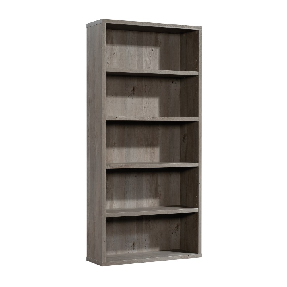 Sauder Optimum 73-1/2inH 5-Shelf Bookcase, Mystic Oak MPN:425828