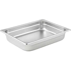 Winco SPJL-202 Steam Pan Half-size 2-1/2