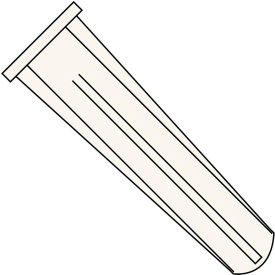 Conical Plastic Anchor - 10-12 x 1 - Blue - Pkg of 5000 1016PAC