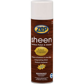 Zep Sheen Furniture Polish 16 oz. Aerosol Can 12 Cans/Case 021601