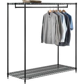 Free Standing Clothes Rack - 2 Shelf - 60