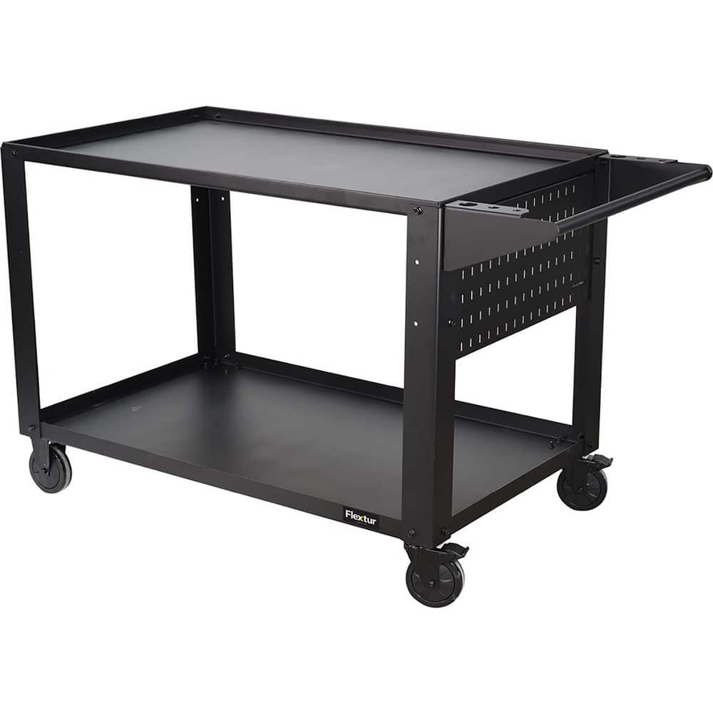 Mobile Work Benches, Type: Utility Cart , Bench Type: Utility Cart , Edge Type: Radius , Depth (Inch): 48 , Leg Style: Fixed  MPN:79089525