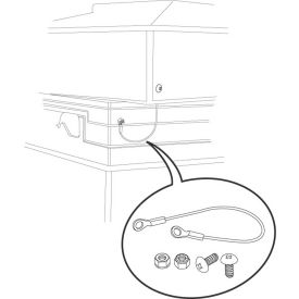 Base-to-Lid Security Cable 735500 795500