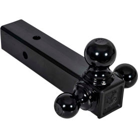 Buyers Products Tri-Ball Hitch with Black Towing Balls - 2-1/2in Receiver - 1802250 1802250