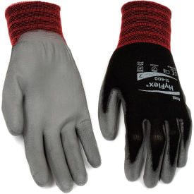 HyFlex® Lite Polyurehtane Coated Gloves Ansell 11-600 Size 8 Black/Gray 1 Pair - Pkg Qty 12 205652