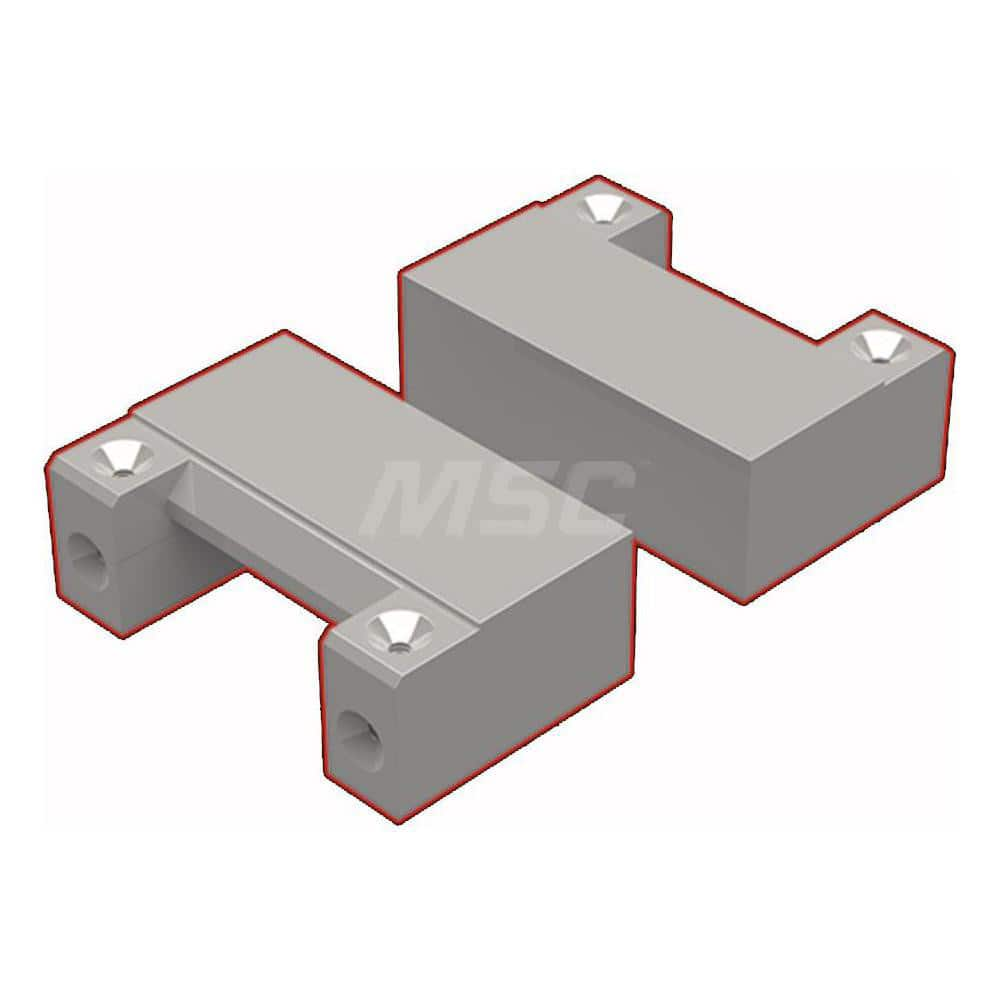 Vise Jaw Sets, Jaw Width (mm): 3in , Jaw Width (Inch): 3in , Set Type: Standard , Material: Steel , Vise Compatibility: V75100 Anti-Lift Jaw MPN:AL75-2S