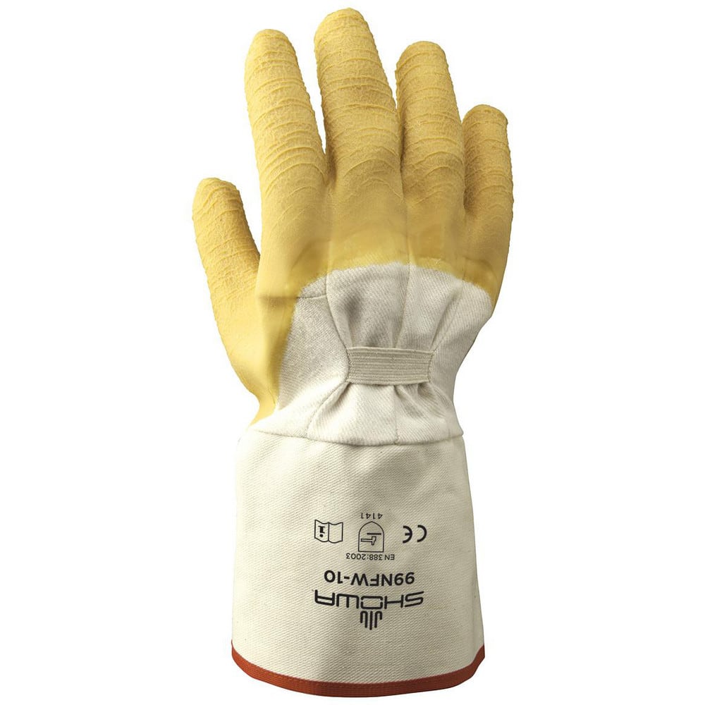 Work & General Purpose Gloves, Glove Type: Industrial , Application: Wood Cutting, Component Assembly, Harvesting, Quality Control  MPN:99NFW-10