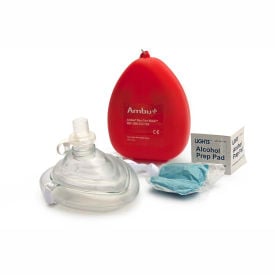 Ambu CPR Mask With 02 Inlet 10-502 10-502