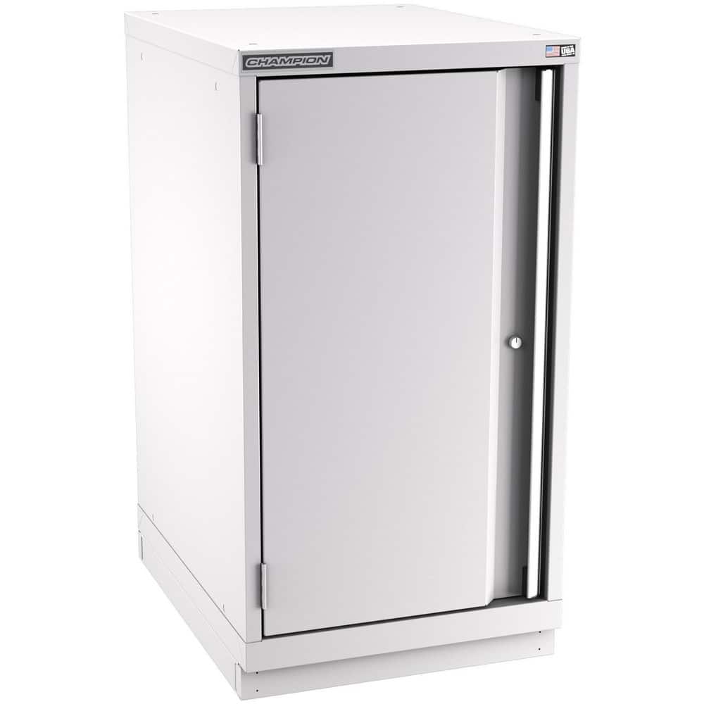 Storage Cabinets, Cabinet Type: Welded Storage Cabinet , Cabinet Material: Steel , Width (Inch): 22-3/16 , Depth (Inch): 22-1/2 , Cabinet Door Style: Solid  MPN:NS180FDIL-LG