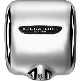 XleratorEco® Automatic Hand Dryer W/Noise Reduction & HEPA Filter Chrome 110-120V 701161AH