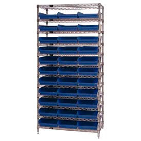 GoVets™ Chrome Wire Shelving with 33 4