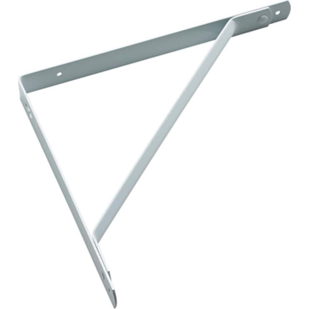 Brackets, Bracket Type: Shelf Bracket , Mount Type: Screw-On , Length (Inch): 10.15 in , Bracket Material: Steel , Load Capacity: 176  MPN:4985WIBC