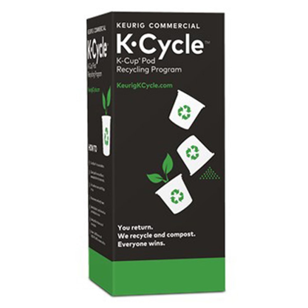 Keurig K-Cycle Large Recycling Bins, 24inH x 10inD x 10inL, Pack Of 5 Bins MPN:5000350631