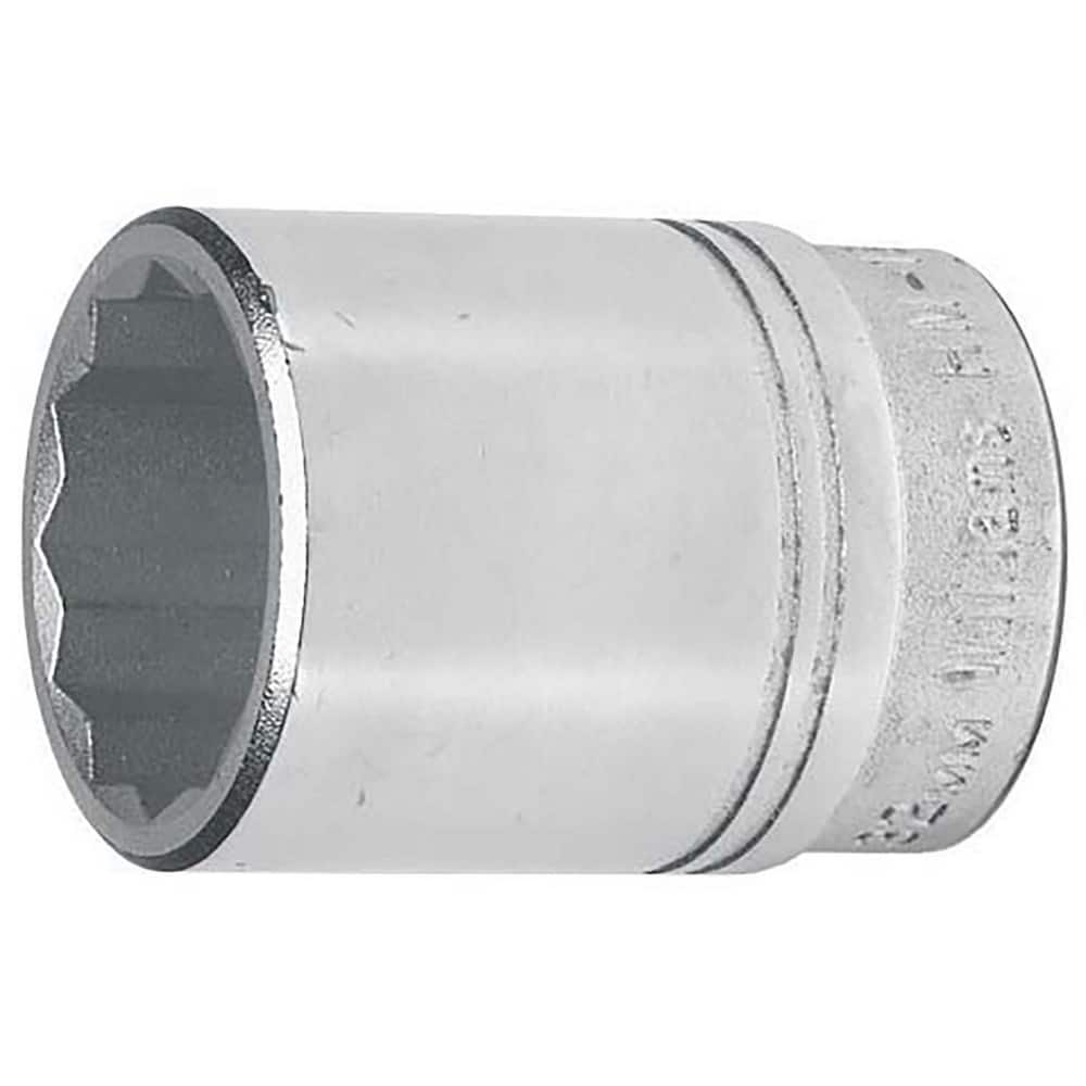 Specialty Sockets, Socket Type: Shallow Socket , Drive Size: 3/4 in , Socket Size: 23 mm , Finish: Chrome-Plated , Insulated: No  MPN:JHWHM-1223