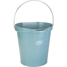 Vikan 568688 3 Gallon Bucket Gray 568688