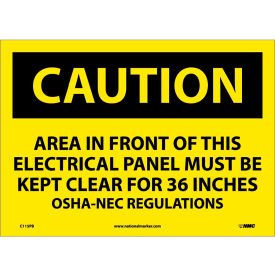 Safety Signs - Caution Area - Vinyl 10