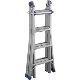 COSCO® 18' Type IA Multi-Position Aluminum Step Ladder 6 Step 300 lb. Capacity 20918T1ASE