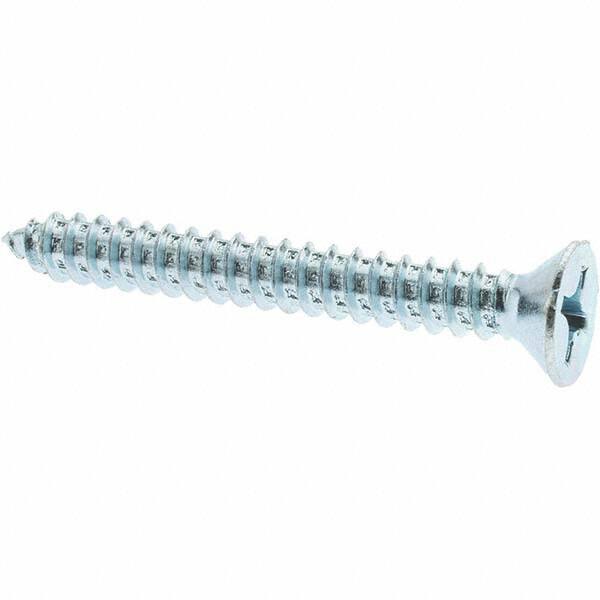 Sheet Metal Screw: #12, Flat Head, Phillips MPN:34769