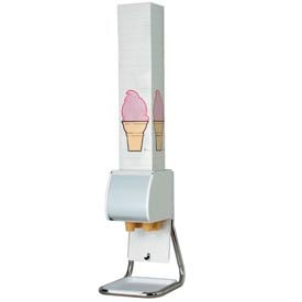 Dispense-Rite® BCDS-BFL Countertop Boxed Cone Dispenser BCDS-BFL