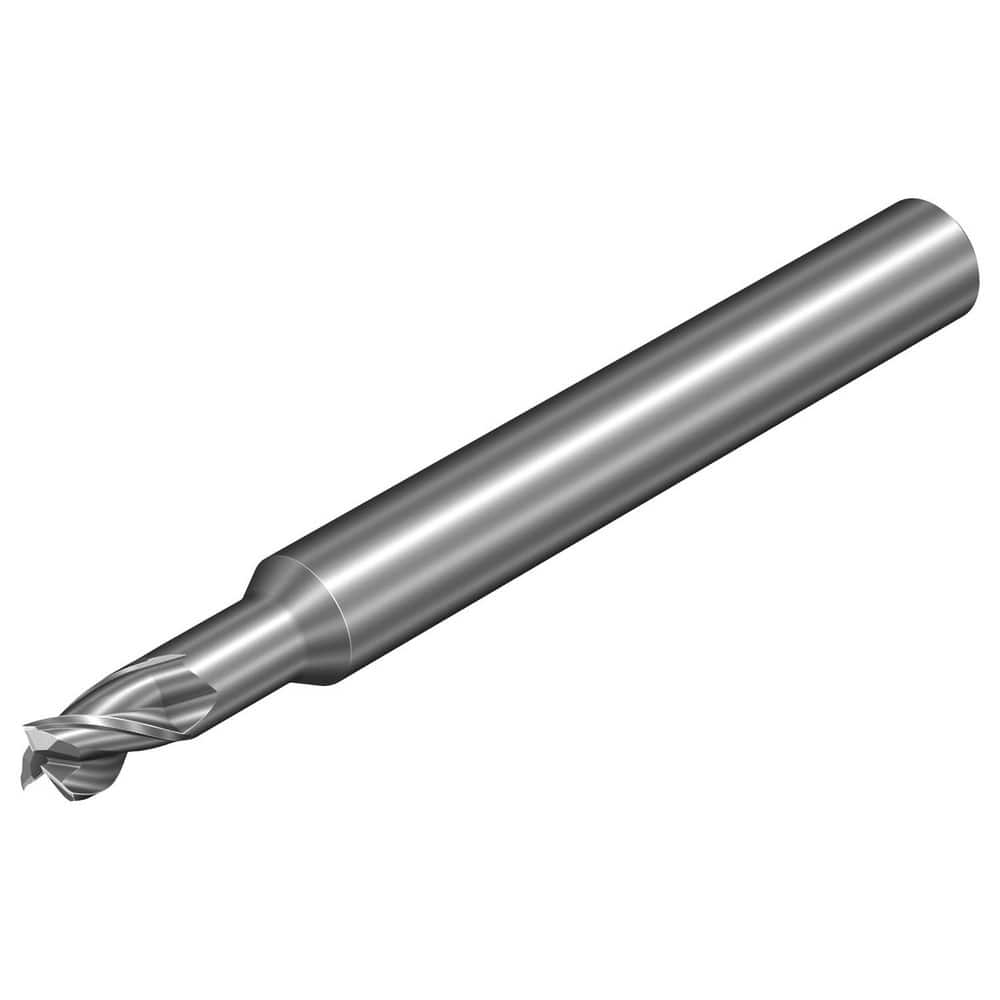 Square End Mills, Mill Diameter (Decimal Inch): 0.0787 , Mill Diameter (mm): 2 , Number Of Flutes: 3 , End Mill Material: Solid Carbide  MPN:8386283