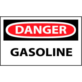 Machine Labels - Danger Gasoline D40AP